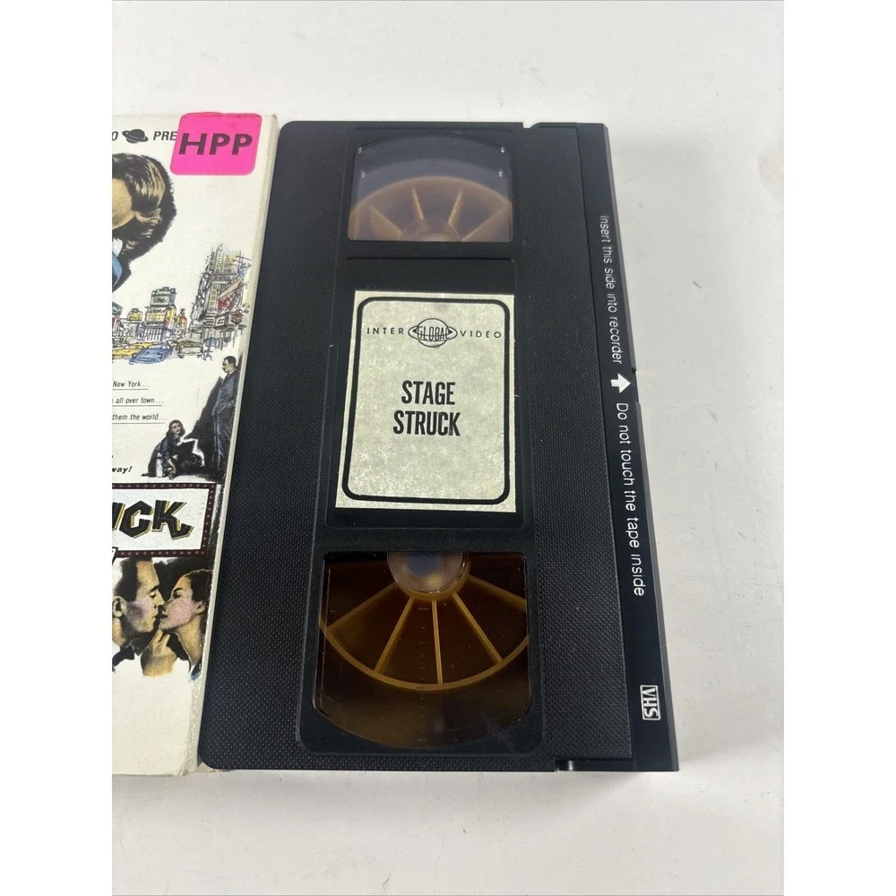 Stage Struck VHS Interglobal Video Canada